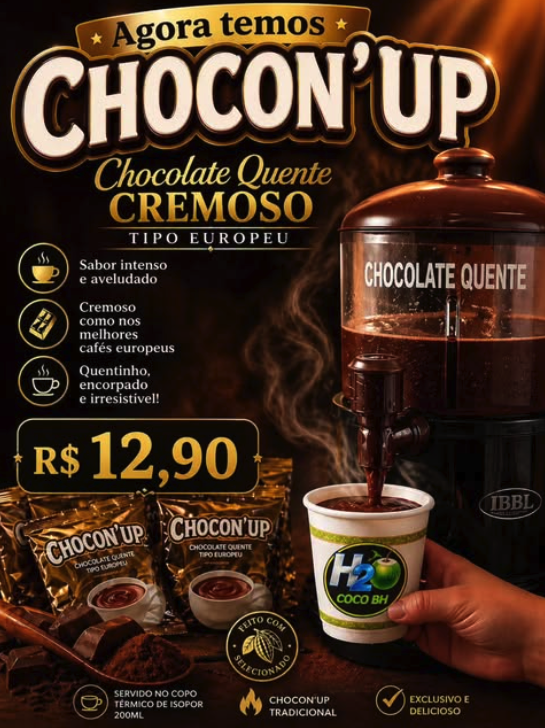 Chocon'Up Chocolate Quente